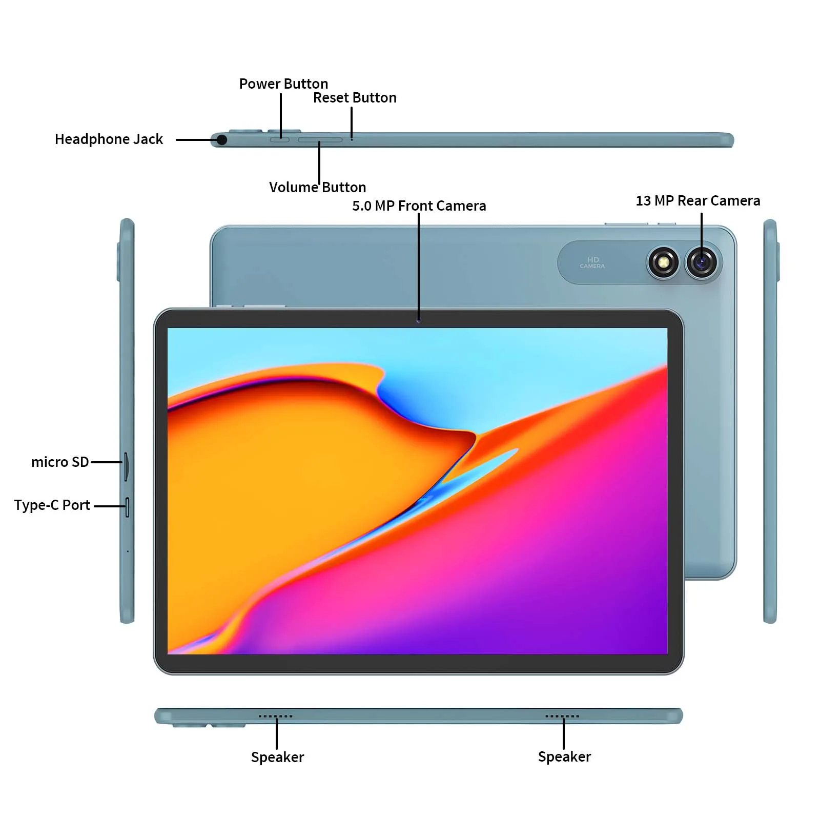 新品 Relndoo Android 15 10インチタブレット 新品 Relndoo Android 15 10インチ 4GB+128GB Amazon.com