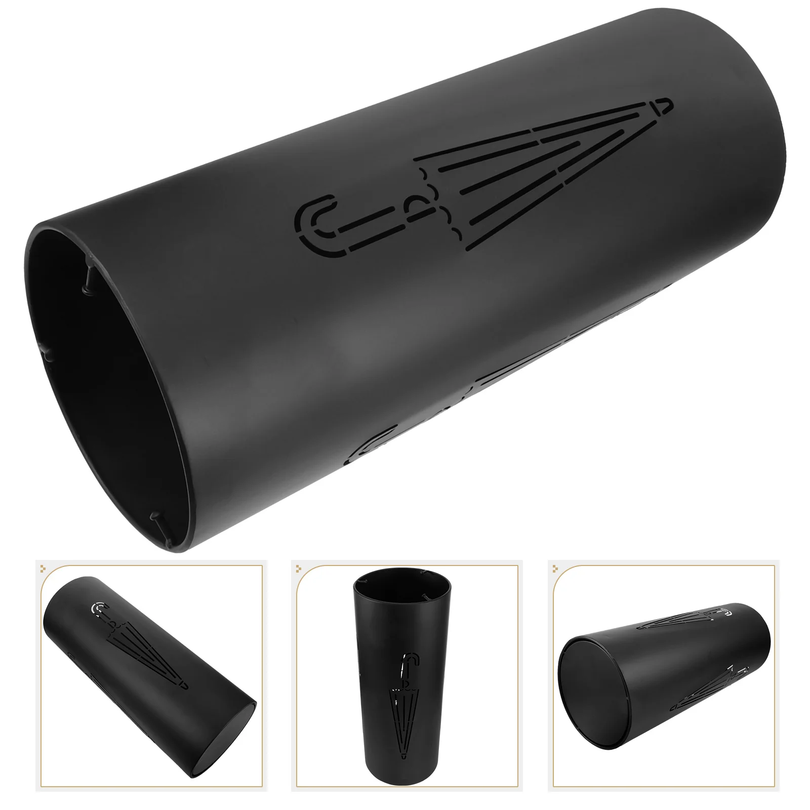 

Umbrella Stand Iron Holder Fall to The Ground Walking Stick Organizer Storage Bucket