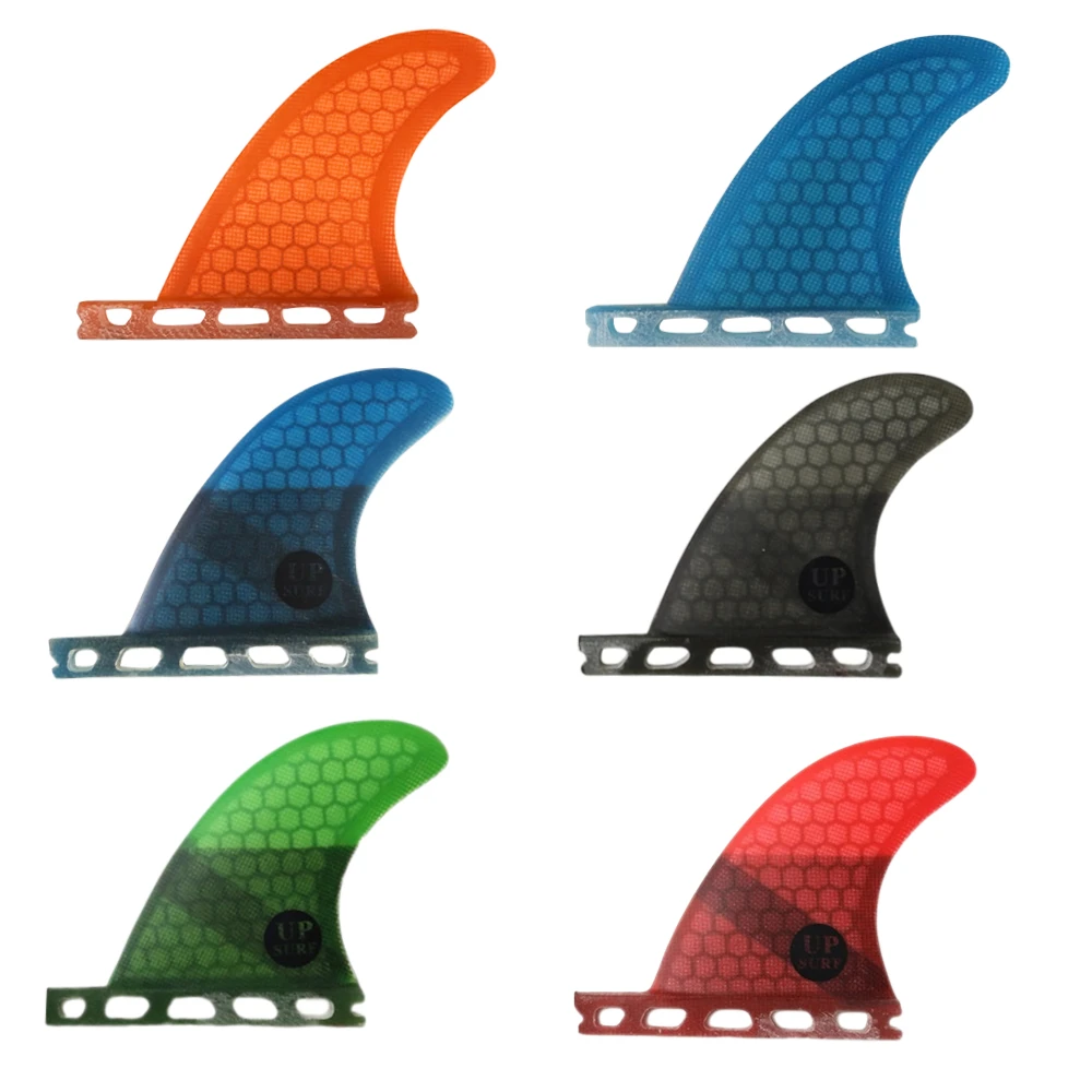 UPSURF FUTURE Fins Surf Twin Fin Surfboard Fins GL 2pcs/4pcs Surfcasting Accessoires Quilhas barbatanas de surf Surfing Fins