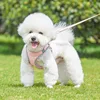 Outdoor Walking Pincher Dog Harness and Leash Set for Small Medium Dogs Chihuahua mascotas Vest Harnesses Pomerian Accessories 4