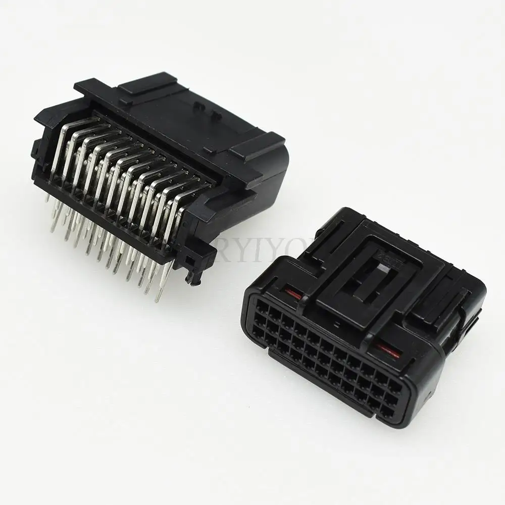 1 Set 0.6mm Sumitomo 33 Pin Way ECU Male Female Waterproof