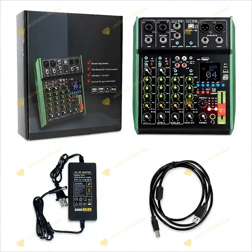 Mixer Console Usb 8-Channel 6-Channel Professional Best Audio Power