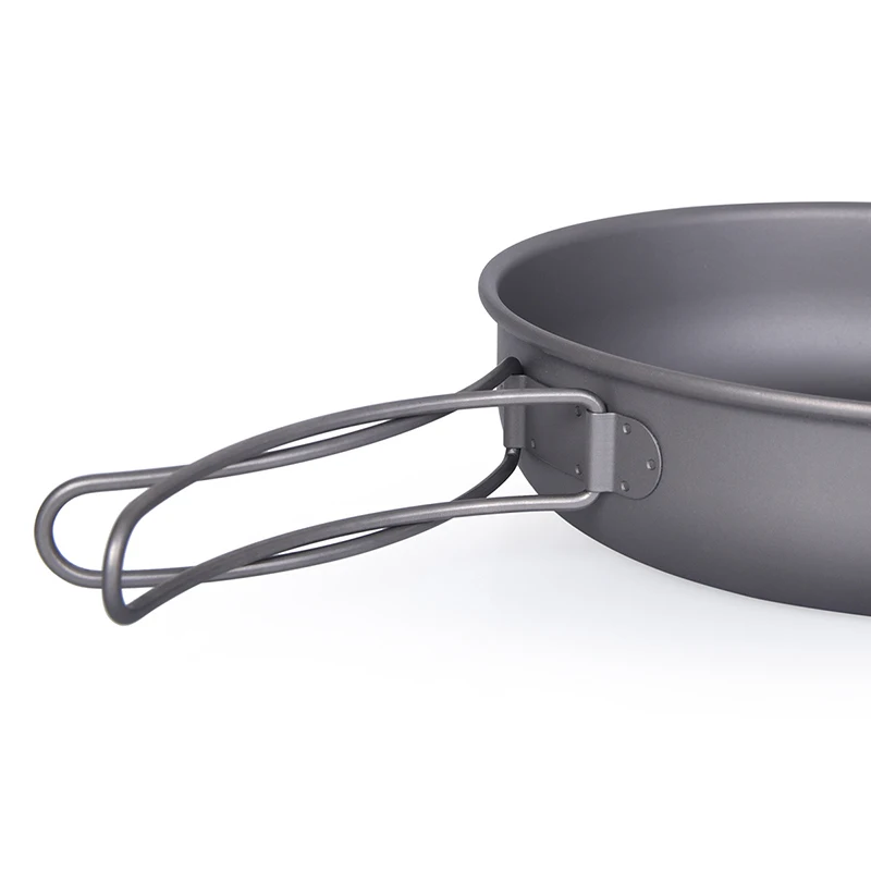 TOAKS Titanium Frying Pan with Foldable Handle - 115mm