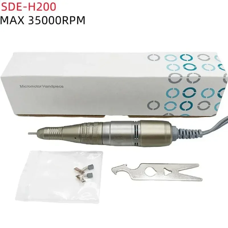 65W Electric Nail Drill BT Marathon Champion-3 Micromotor Control Box DC30V 35000RPM H200 Handle Milling Machine Manicure Machin 6