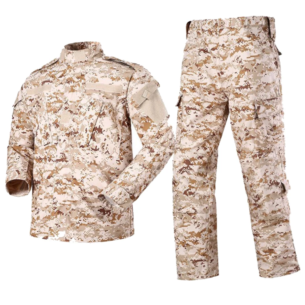 

Military Fans Tactical Suit Clothes Diagonal Cloth Combat Outdoor Instructor Uniform Camouflage Clothes Style Training Wear