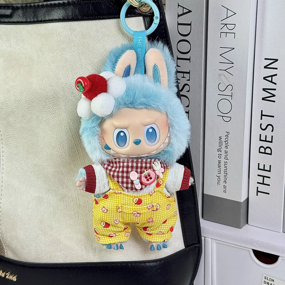 For Labubu 3.0 Blue Hope style Doll Clothes Little cook With