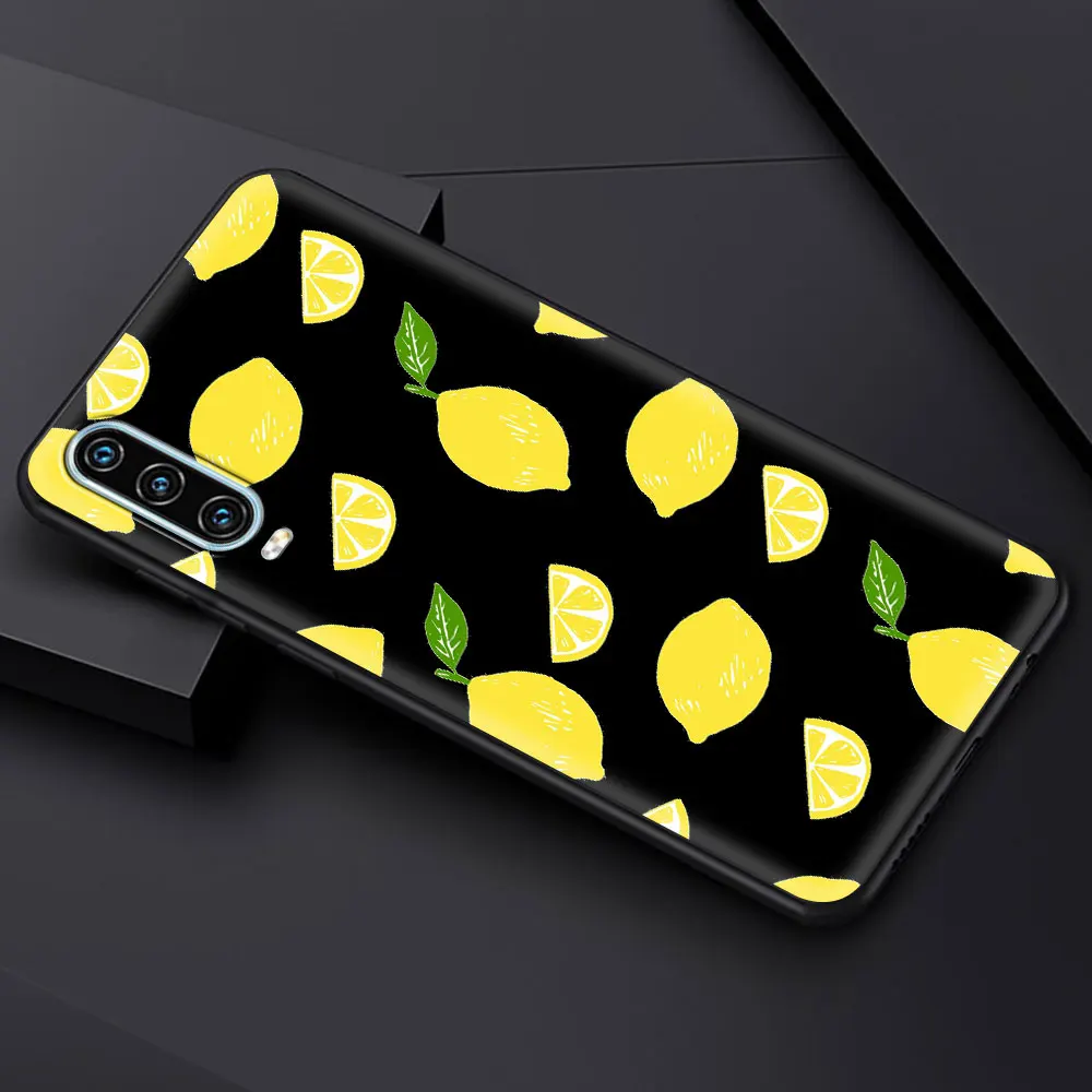 Mediterranean Lemon Soft Phone Case Cover