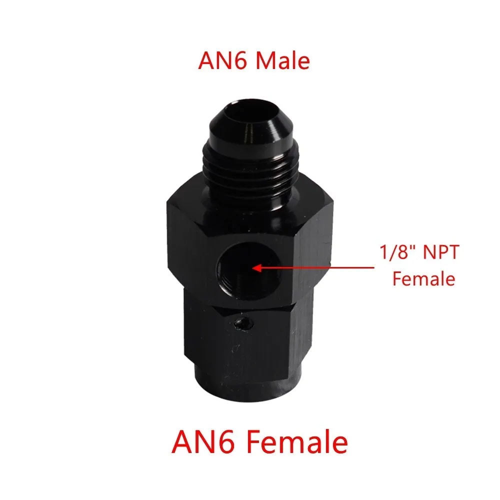 Adaptateur Capteur 1/8NPT M18x1.5 - Pour Capteur Pression/Température Huile/Eau, Anti-Corrosion