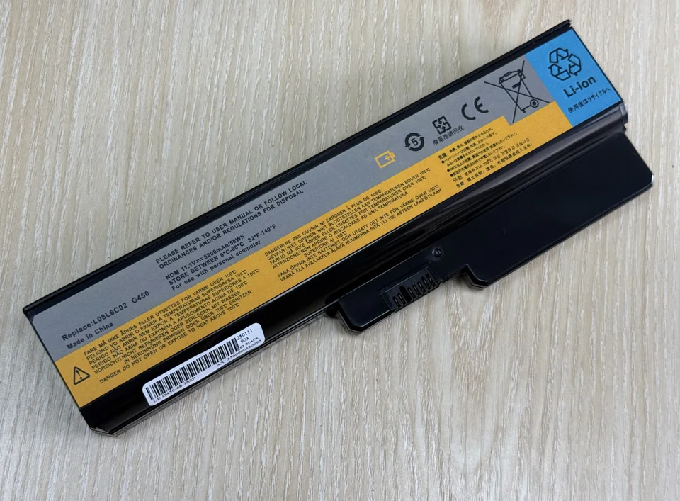 Laptop Battery For Lenovo G550 G430 V460 Z360 B460 L08l6y02