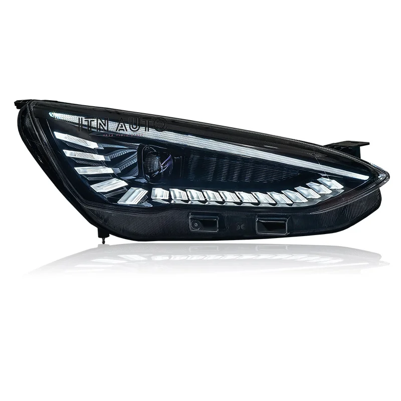

Plug and play LED headlights dual optical lens headlamp headlight assembly for FORD FOCUS 2019-2020 head light head lamp