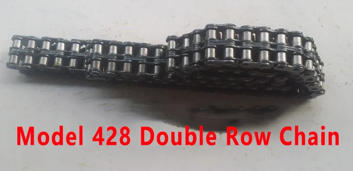 428 Double Row Chain Electric Vehicle Drive Industrial Chain for Electric vehicle