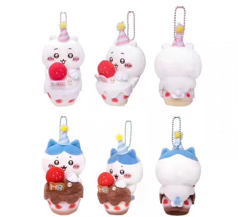 

Новинка, плюшевый брелок-кролик Chiikawa, 15 см, милая мультяшная мягкая набивная подушка, плюшевая игрушка для детей, подарок