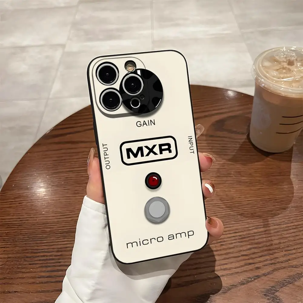 Guitar Pedal Design Shockproof Silicone Phone Case