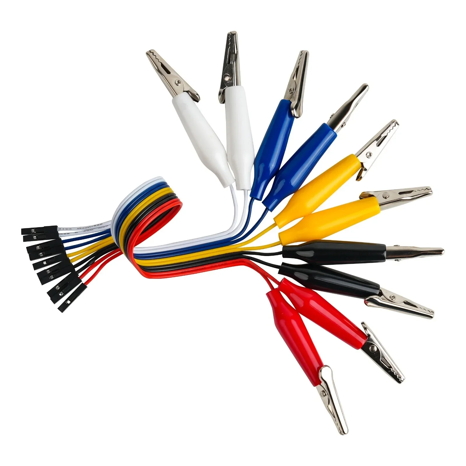 Cavi Dupont Con Clip A Coccodrillo - Kit 2-in-1, 20 Pin 30cm Maschio, Per Arduino, Raspberry Pi, Progetti Fai-da-Te - Foto 3