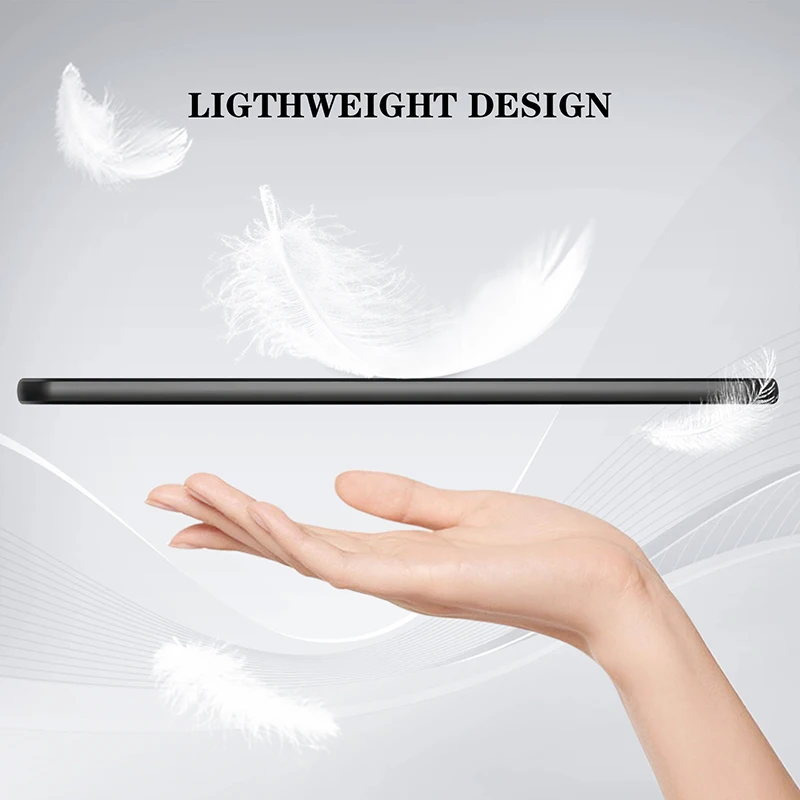 Premium Black Silicone Tablet Case, Shockproof and Stylish Protective Cover