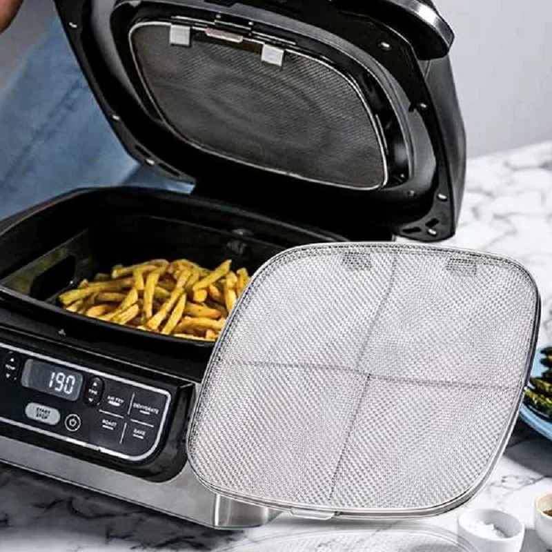Replacement Splatter Shield Ninja Foodi AG301 5-In-1 Indoor Grill Stainless Steel AG300 AG300C AG301C AG302 AG400