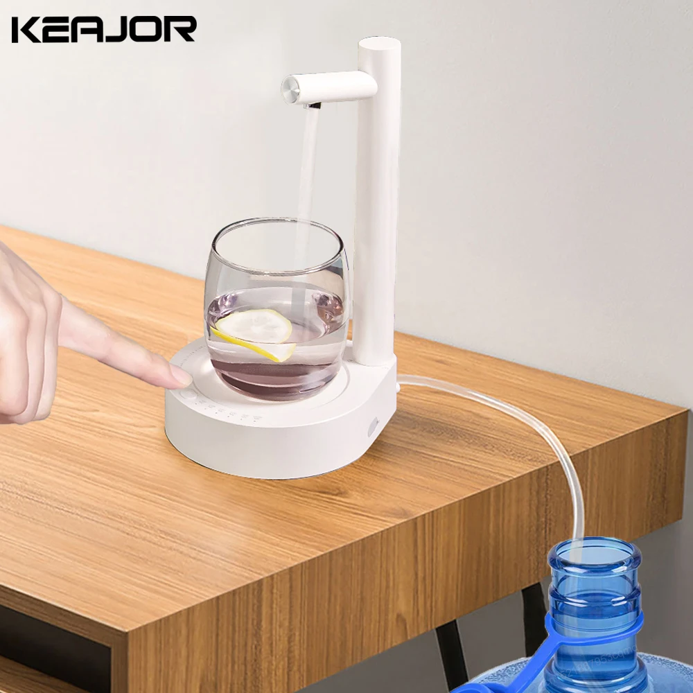 

Electric Water Pump For Gallon Rechargeable Water Dispenser Bottle Barreled Smart Automatic Desktop Drinking Fountain Portable