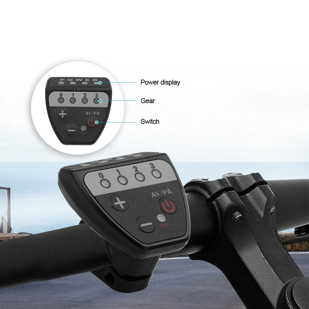 Description Picture 4 of itemEbike LED Display Meter Light Controller 36V 48V 5Pins Waterproof Connector Scooters Electric BicyclewwwAccessories