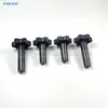 Four Black Tight Nuts Plastic Screw Nut New Fitting Parts For Soft Ice Cream Machine Accessories 2 Short 2 Long M8 M10 Optional 5