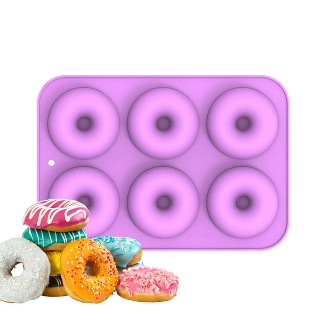 Molde de silicona para 6 donuts - Things-store