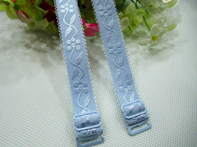 Women's Slip-Resistant Double Shoulder Bra Straps - Elastic Lingerie Accessories