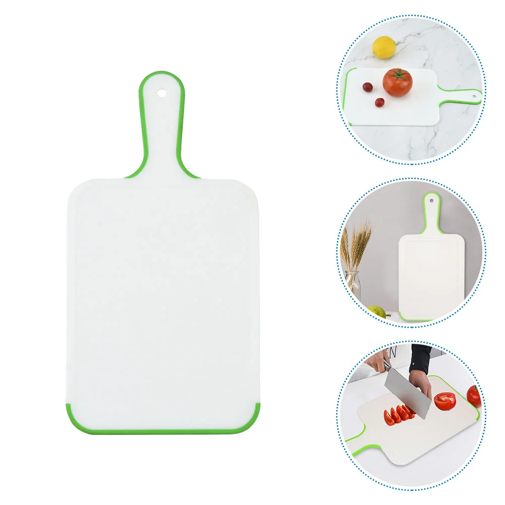 

Cutting Board For Fruit Cake Vegetable Chopping Reusable Plastic Boards Kitchen Handles