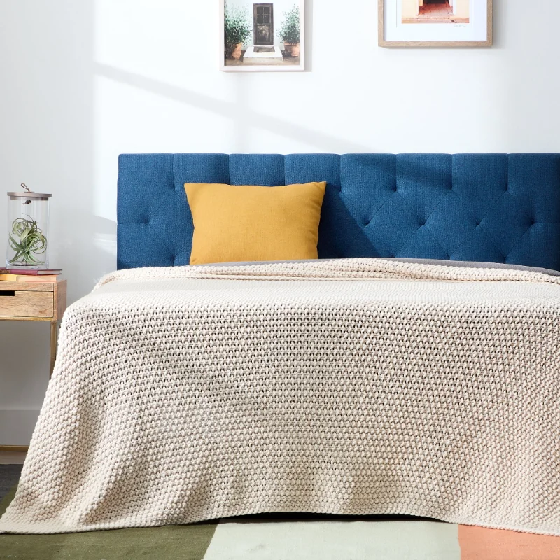 

Rest Haven Eugene Diamond Tufted Upholstered Headboard