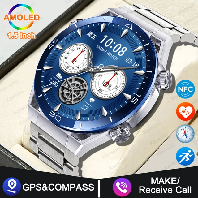 Comprar NFC Control de acceso GPS Tracker hombres Smartwatch brújula reloj  inteligente Ultra Mate Bluetooth llamadas relojes 2023 nuevo reloj Ultimate  Men