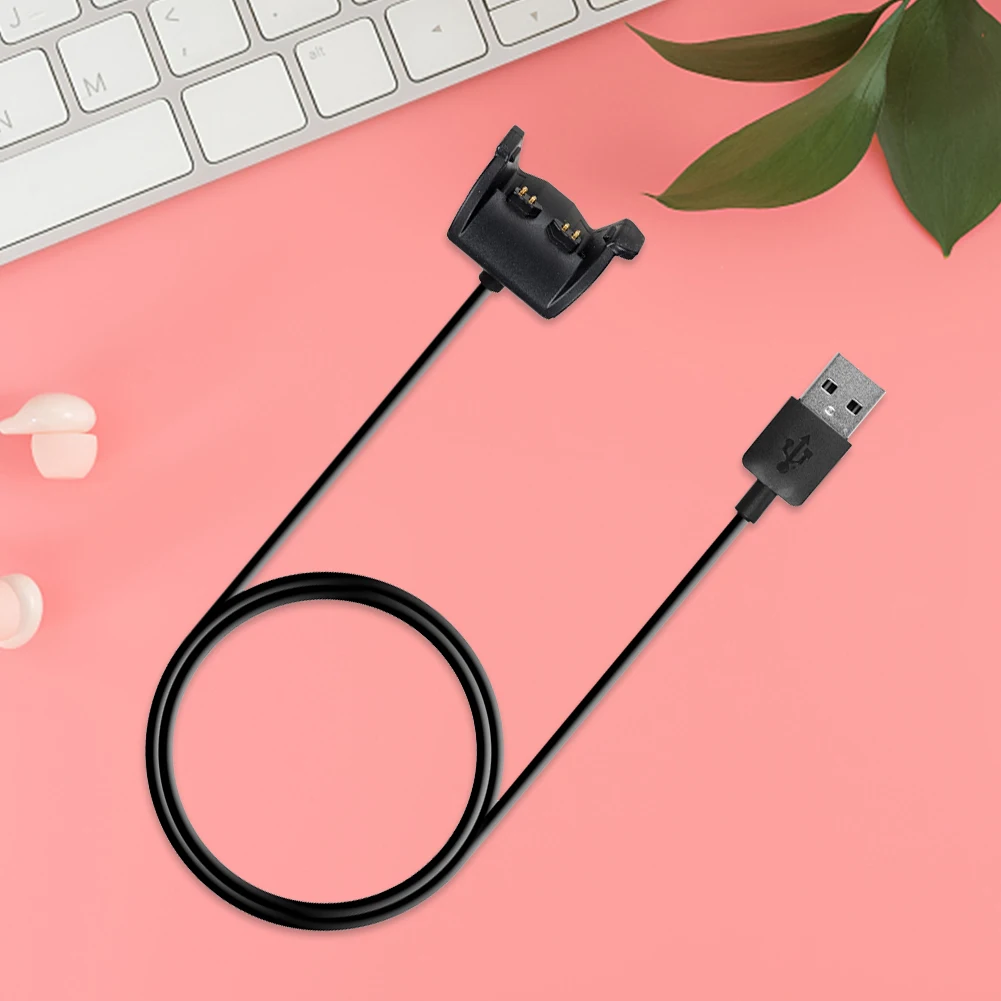 USB Charger Charging Cable Replacement Charging Cable Cord Dock Stand Fast Charger Stand Dock for Garmin Vivosmart HR