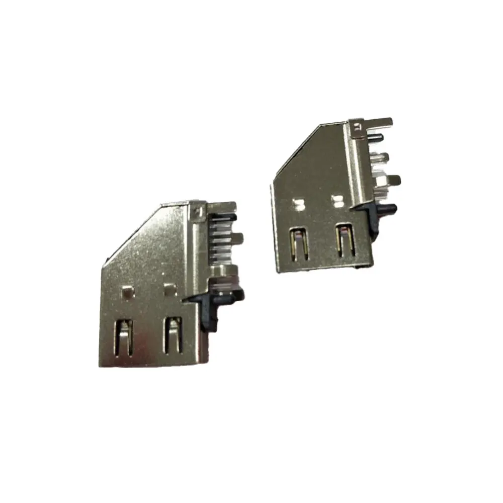 

2 шт. боковой разъем HDMI боковой разъем длинный корпус AF 19P DIP двухрядный боковой разъем длинный корпус позиционирующие ножки Передняя и задняя