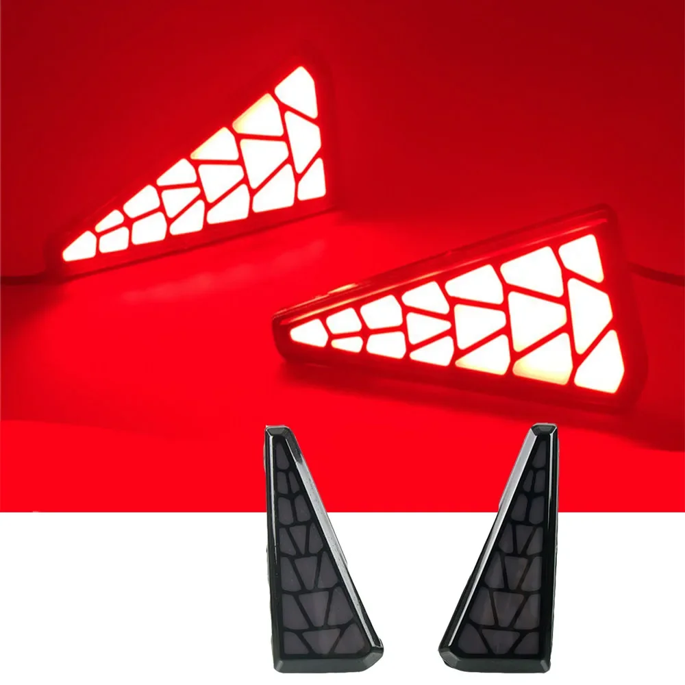 

Rear Bumper Decoration Lamp LED Rear Fog Lamp Brake Light Suitable for Toyot* NOAH VOXY 80 Series 2014-2018