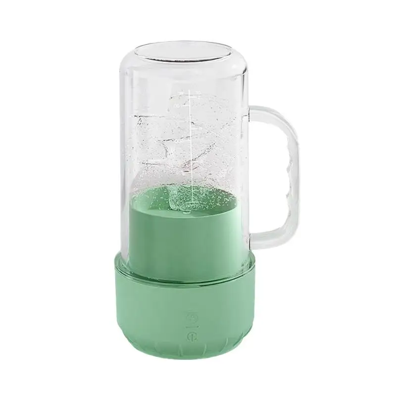 

Portable Small Electric Juicer Stainless Steel Blade Cup Juicer Fruit Automatic Smoothie Blender Kitchen Tool Multifunctional