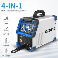 200A MIG Welder,Gas Gasless MIG Welding Machine, 110V/220V Dual Voltage multiprocess welder(Grey) 2