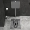 1L Toilet Household Toilet Squatting Bar Potty Chair Type Squatting Basin Deodorant Urinal 2