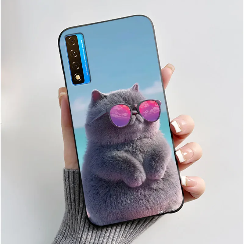 Luxury Dragon Black Soft Silicone Phone Case Back Cover - Cute and Cool Design