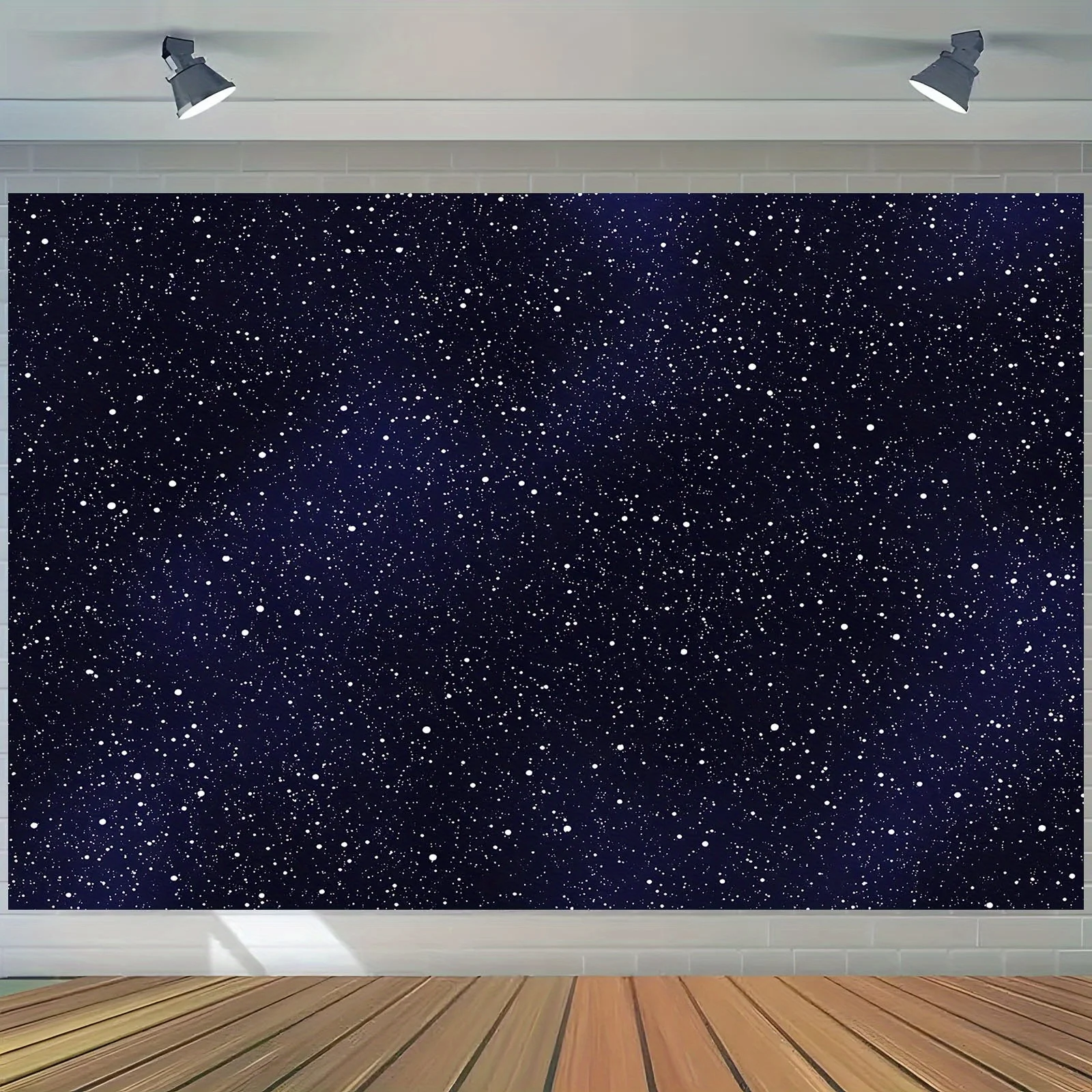 1-Sternenhimmel-Weltraum-Hintergrundbanner – geeignet für Geburtstage, Feiertage, Partys, mehrere Größen zur Auswahl