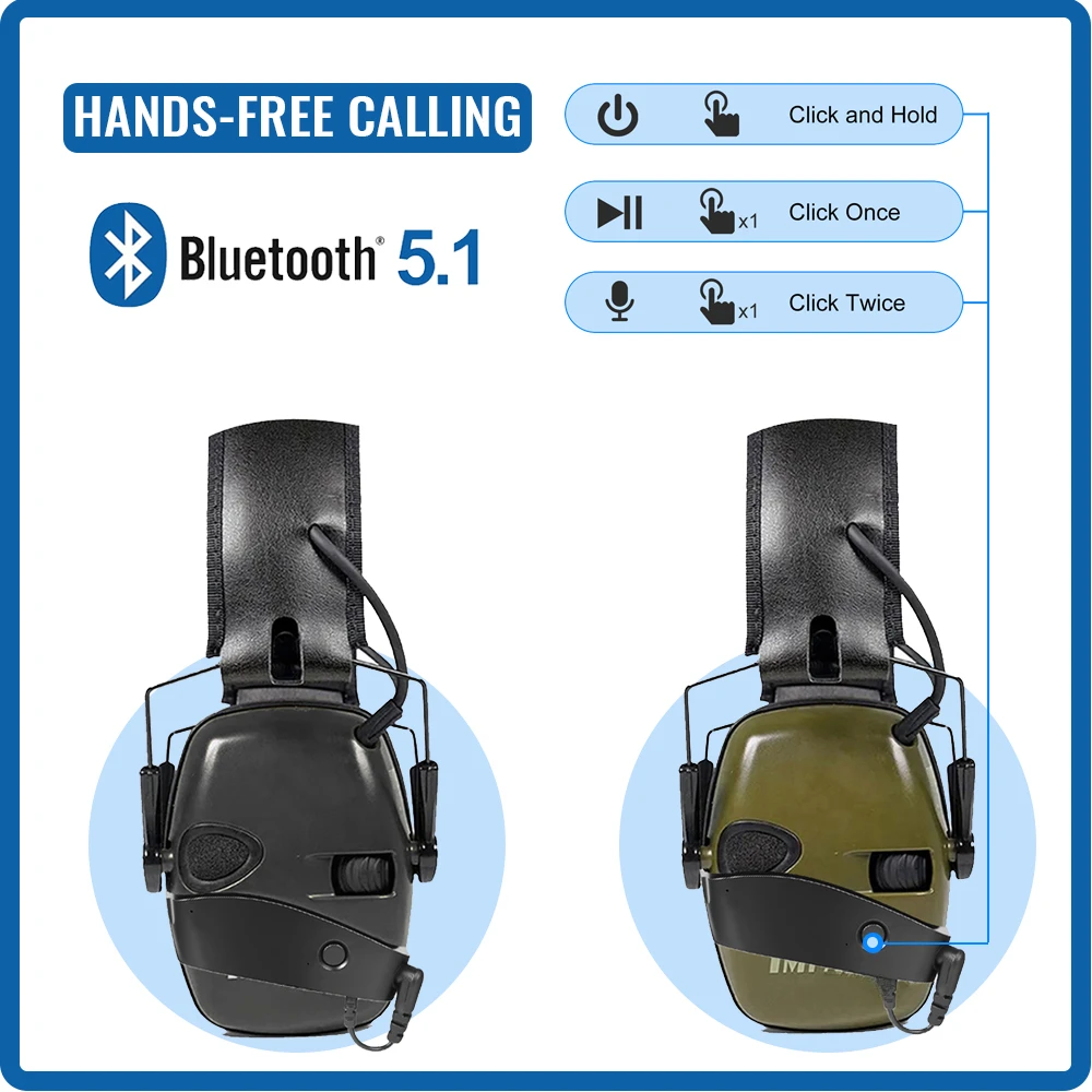 Casque de protection auditive New Impact Sport Bluetooth HOWARD Bronze