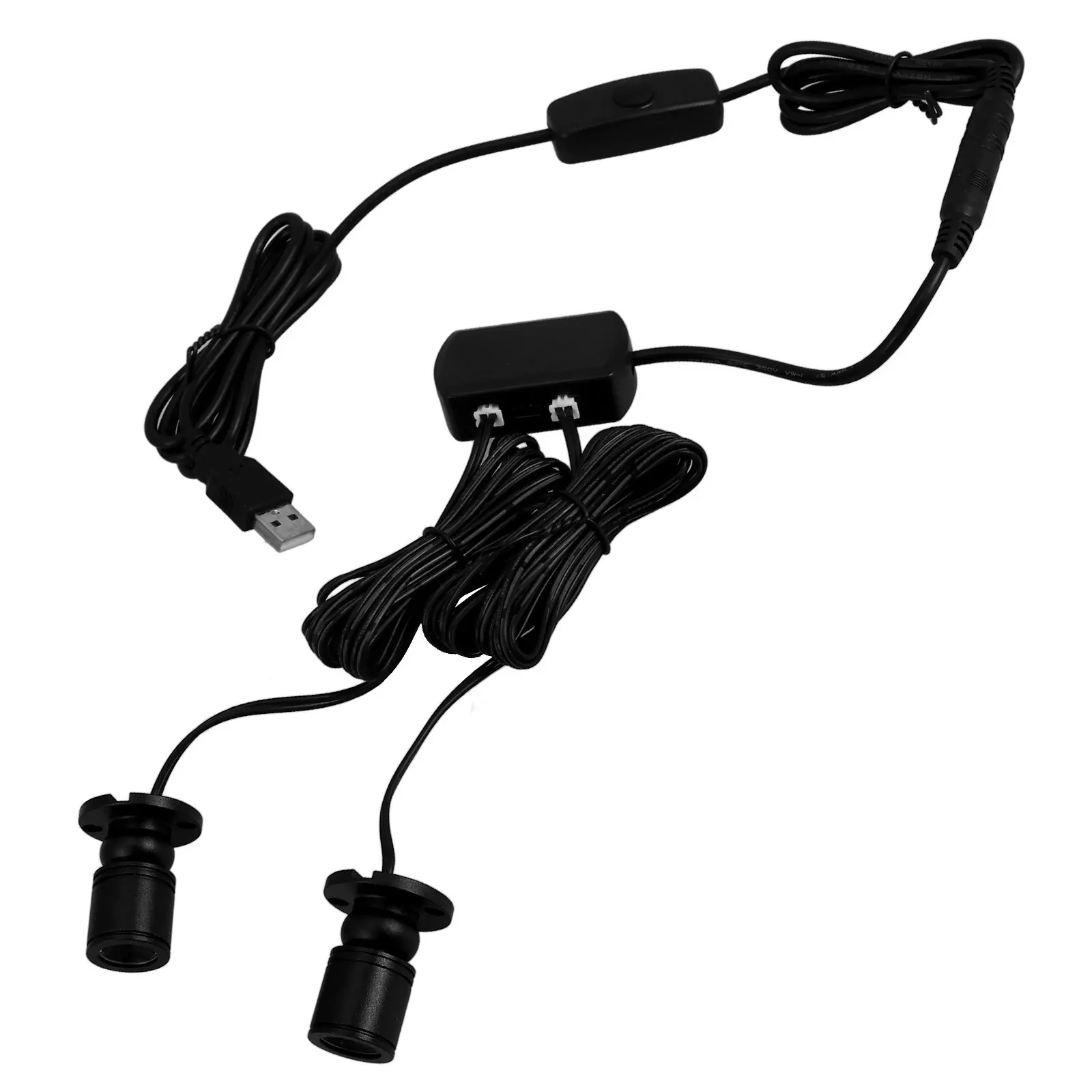 USB 조절식 LED 스포트라이트 소형 캐비닛 보석 진열 조명 실내 미니 USB 전원 디스플레이 케이스 조명 고휘도