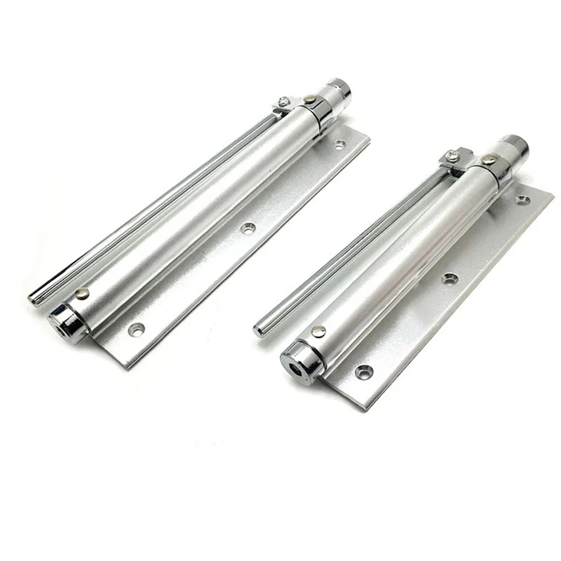 1 Set Automatic Spring Door Closer Hydraulic Mute Hidden Spring Door Closer Home Light Open Hardware 50kg