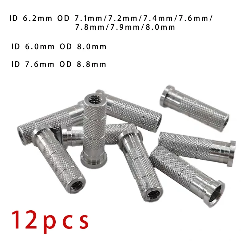 ACCMOS 32 Pollici Freccia in Puro Carbonio, Spine 700 ID 4.2mm Tiro con L'Arco Frecce Piuma