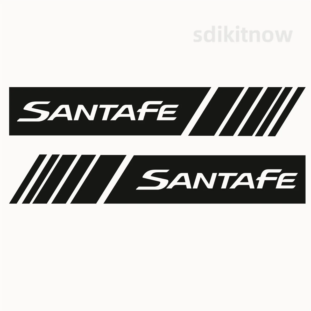 Car Sports Sticker Styling Window Door Decoration Decal For hyundai Santa  fe SANTAFE 2008 2013 2014 2015 2023 2022 accessories - AliExpress, image size:1200x1200