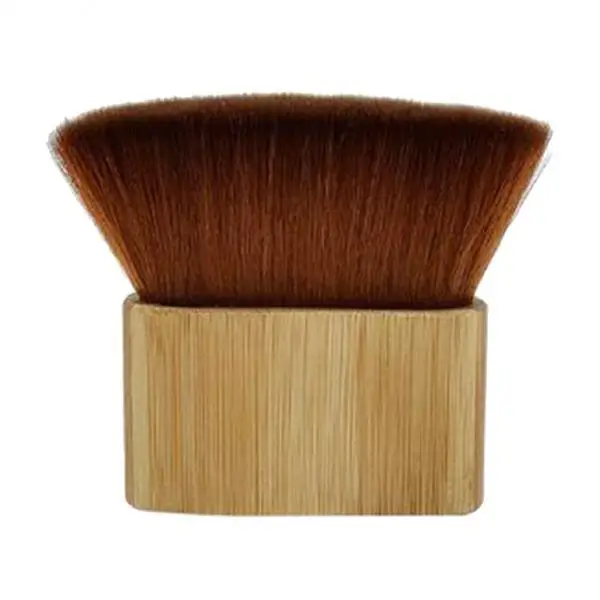 

2xBarber Hairdressing Hair Cutting Neck Duster Soft Brush with Wooden Handle