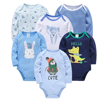 Body bébé 2026 à manches longues, printemps-automne, pour filles et garçons