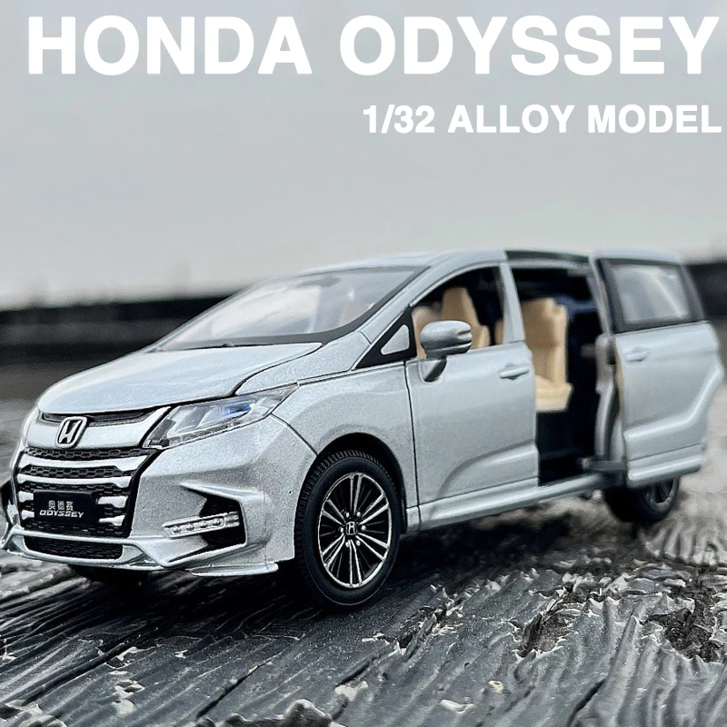

JKM 1/32 Honda Odyssey MPV Alloy Car Model Enthusiasts Collection Toys Diecast Vehicle Replica For Boys Birthday Gifts