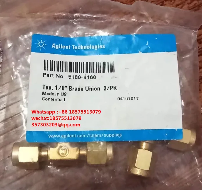 

Для соединителя тройника Agilent 5180-4160