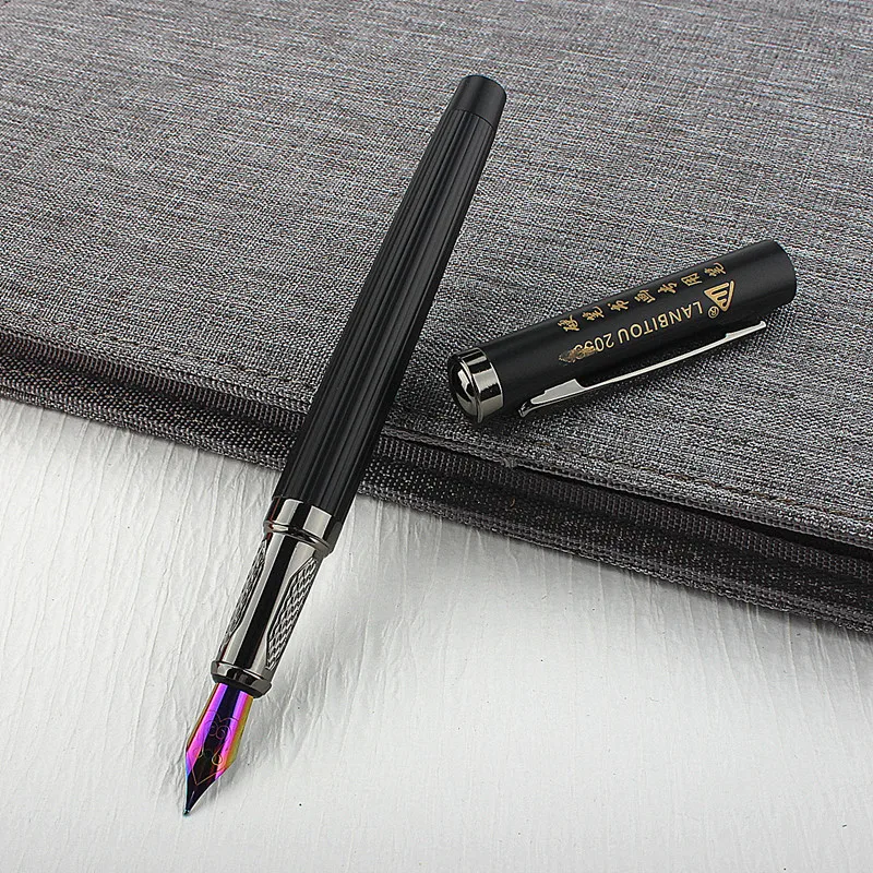 Fountain Pen Luxury 500 Black Forest Fountain Pen Titanium Black Business Office School