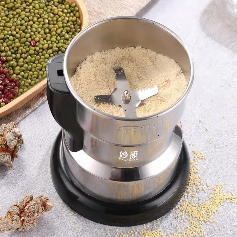 400W Electric Coffee Grinder Kitchen Cereal Nuts Beans Spices Grains Grinder Machine Multifunctional Home Coffee Grinder