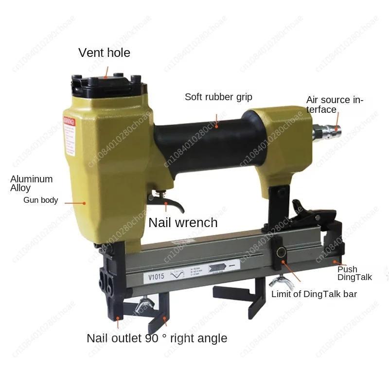 V-shaped nail gun V1015 picture frame photo frame back nail angle studio photo f