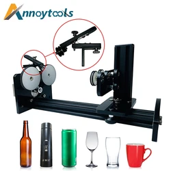 Laser Engraving Rotary Roller Laser Engraver 360 Degree Rotating For CNC Universal Engraving Cylindrical Objects