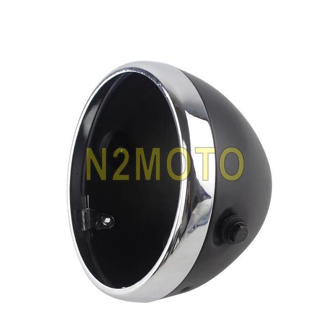 Support Phare LED 7 Pouces Pour Moto - Fourche 38-51mm, Métal, Installation Facile, Sans Perçage